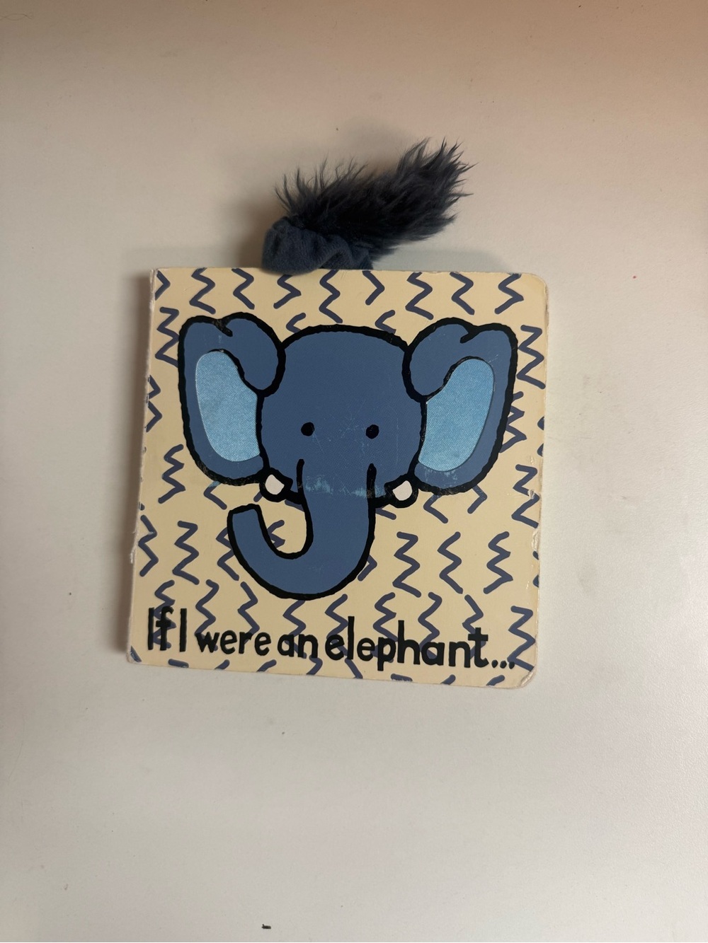 $11 ADD ON jellycat “if i were‎ an elephant” sensory book